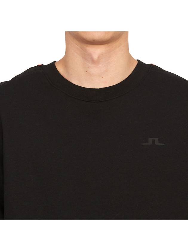 Men's Sneaky Crew Neck Sweatshirt Black - J.LINDEBERG - BALAAN 8