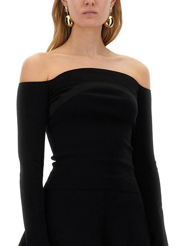 Nina Ricci Top With "Bardot" Neckline - NINA RICCI - BALAAN 4