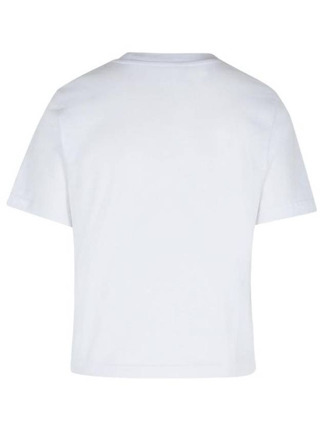 Logo Cotton Short Sleeve T-Shirt White - JW ANDERSON - BALAAN 4