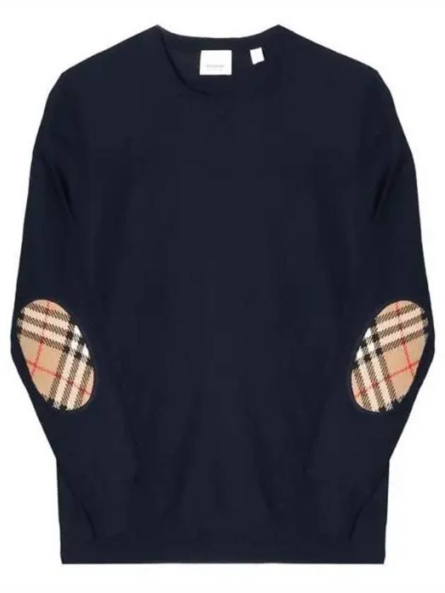 Bempton Knit Top Navy - BURBERRY - BALAAN 2