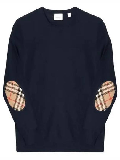 Bempton Knit Top Navy - BURBERRY - BALAAN 2