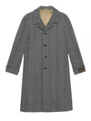 Houndstooth Check Single Coat Grey - GUCCI - BALAAN 2