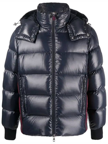 LUNETIERE Hooded Padded Jacket Navy 1A001 45 68950 742 - MONCLER - BALAAN 1