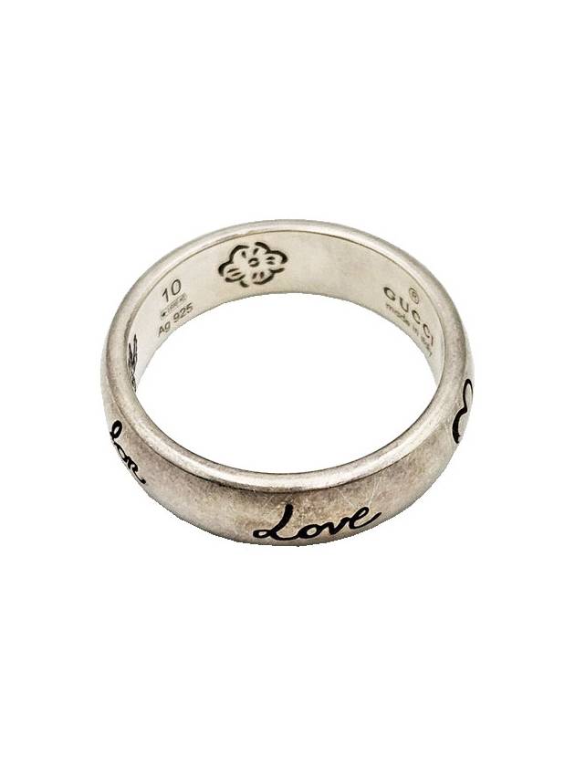 Gucci Blind for Love Silver Ring No 10 - GUCCI - BALAAN 3