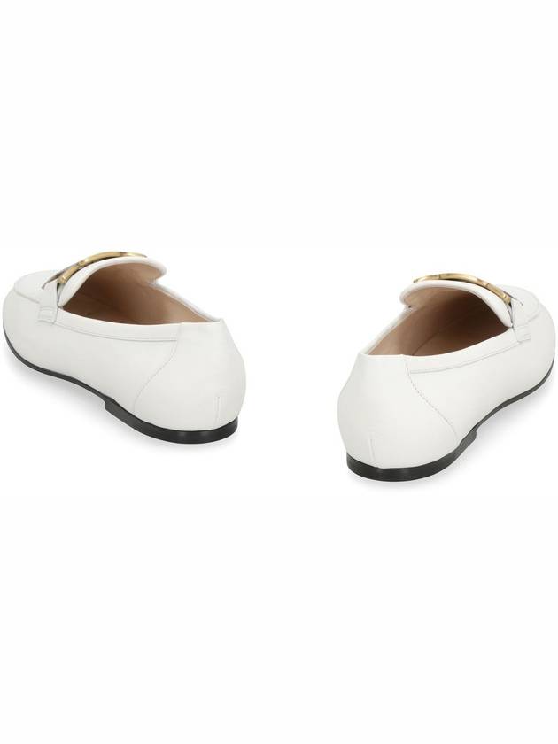 Kate Leather Loafers White - TOD'S - BALAAN 5