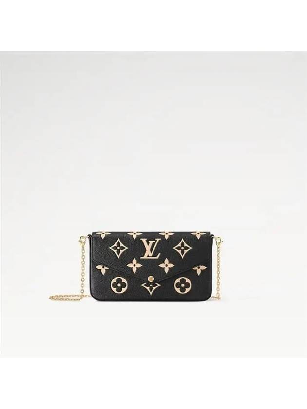 Felicie Pochette Shoulder Bag Black - LOUIS VUITTON - BALAAN 2