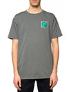 GRAY PATCHED TSHIRT - VIVIENNE WESTWOOD - BALAAN 3