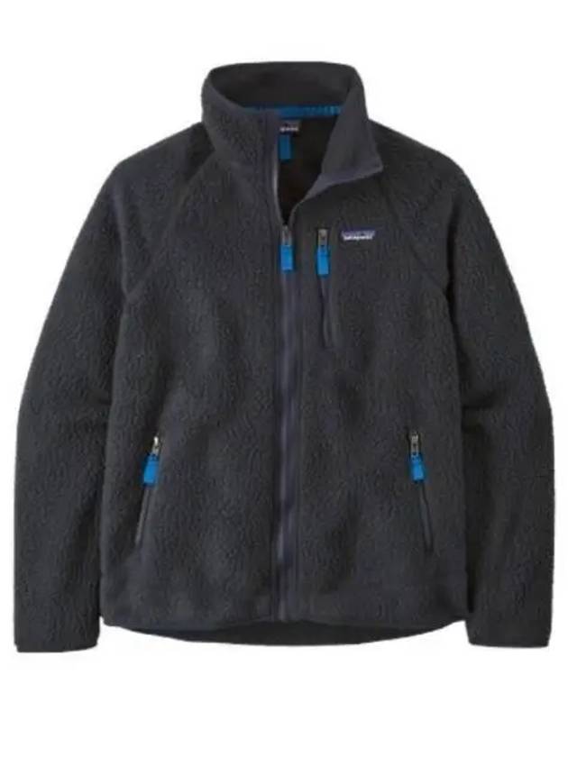 Retro Pile Fleece Zip-Up Jacket Navy - PATAGONIA - BALAAN 2