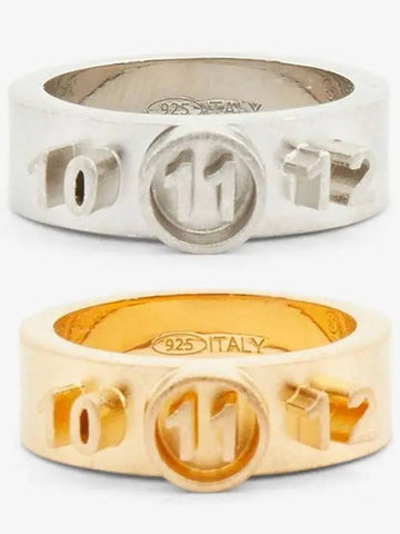 Maison Margiela Number Logo Ring 2 Colors SM1UQ0067 - MAISON MARGIELA - BALAAN 1