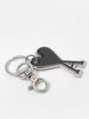 Heart Logo Keyring Black - AMI - BALAAN 4