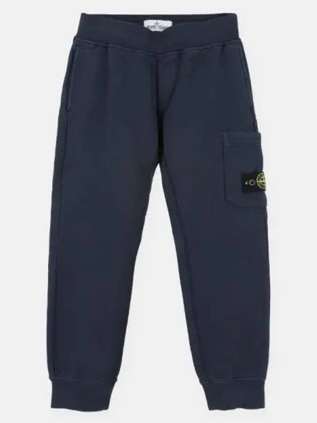 Stone Kids Waffen Patch Training Pants Navy 761661540 V0020 1064957 - MONCLER - BALAAN 1