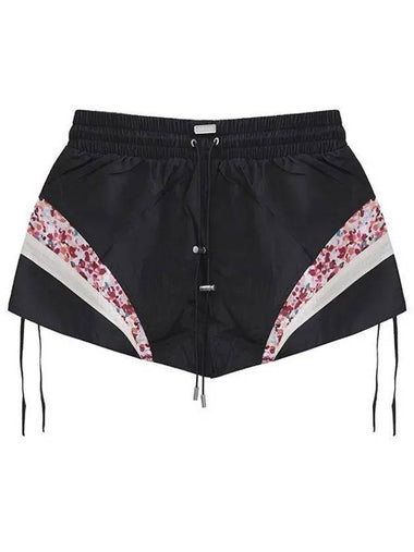 23SS SH0003FA A1C21E 01BK DEYENE Patchwork Short Pants Black 997036 - ISABEL MARANT - BALAAN 1