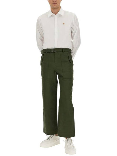 Maison Kitsuné Twill Pants - MAISON KITSUNE - BALAAN 2