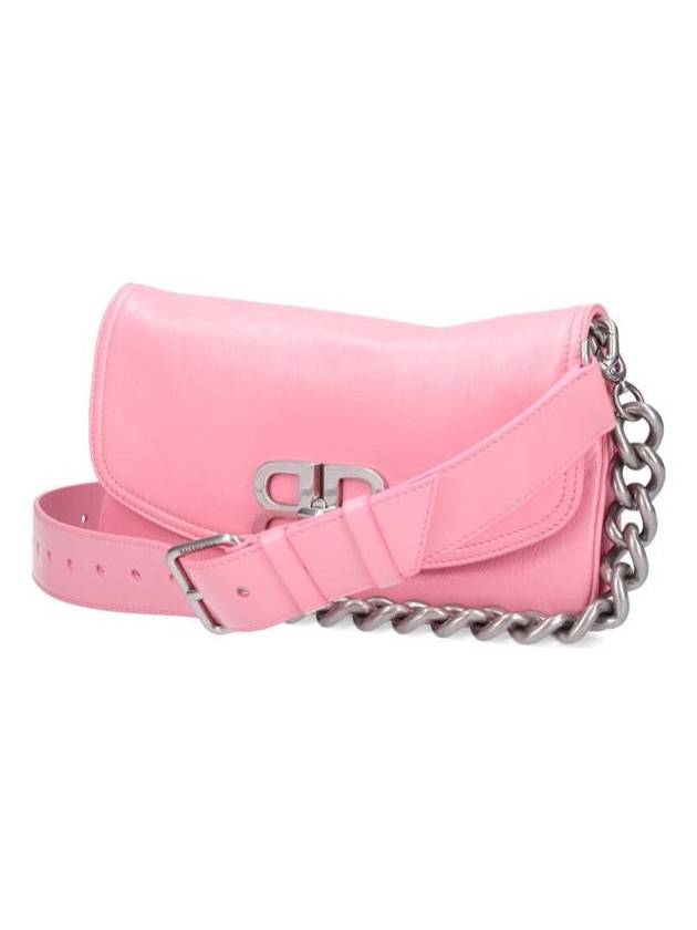 Flap BB Soft Small Shoulder Bag Pink - BALENCIAGA - BALAAN 3