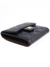 Small Classic Flap Wallet Grained Calfskin & Gold Black - CHANEL - BALAAN 5