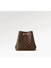 Monogram Neonoe Bucket Bag Brown Pink - LOUIS VUITTON - BALAAN 7