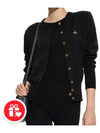 Bea Knit Cardigan Black - VIVIENNE WESTWOOD - BALAAN 8