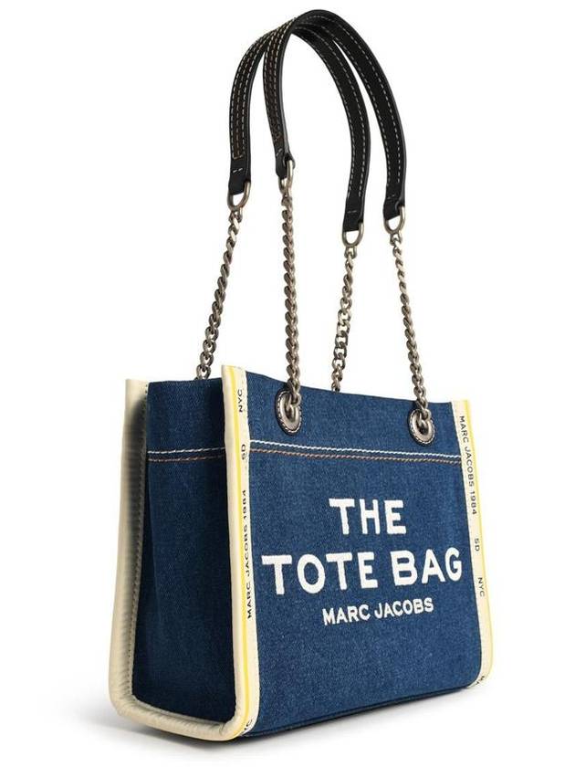 Marc Jacobs Small 'Tote' Blue Denim Bag - MARC JACOBS - BALAAN 2