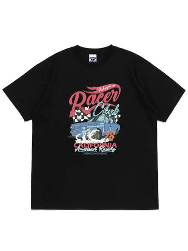 RACER CLUB T SHIRTS BLACK - POLYGRAM - BALAAN 1