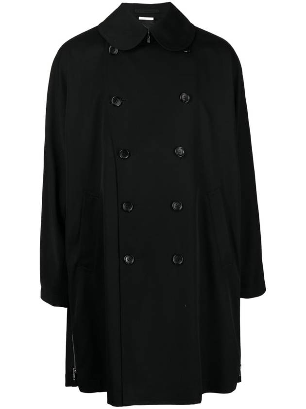 HOMME PLUS Coats Black - COMME DES GARCONS - BALAAN 1