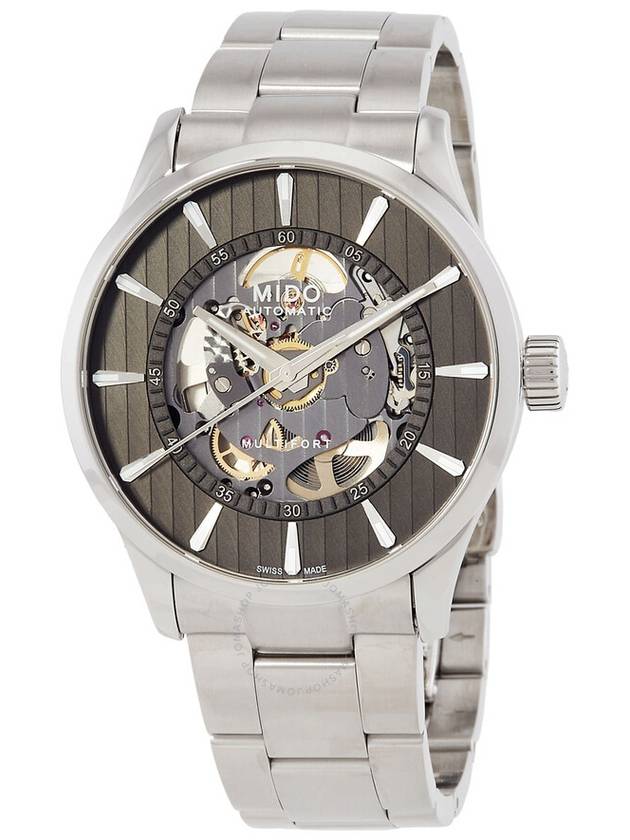 Mido Multifort Skeleton Vertigo Automatic Men's Watch M0384361106100 - MIDO - BALAAN 1