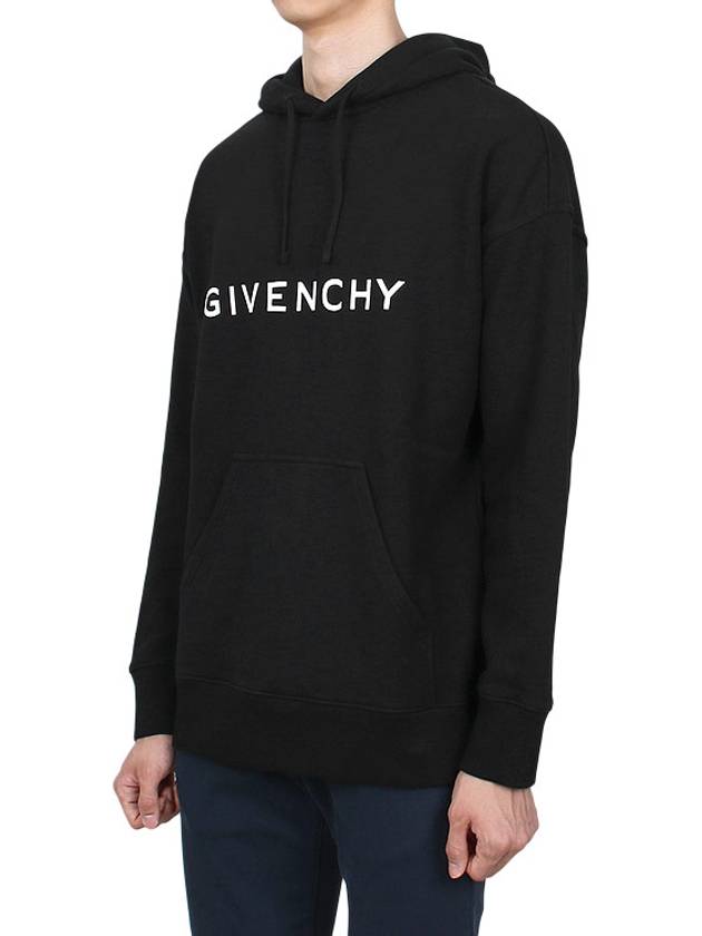 Archetype Cotton Hoodie Black - GIVENCHY - BALAAN 4