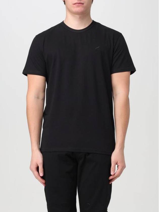 Short Sleeve T-Shirt KQUB348220LTGG B999 Black - HOGAN - BALAAN 1