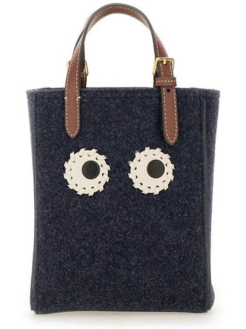 Anya Hindmarch Mini "Eyes" Tote Bag - ANYA HINDMARCH - BALAAN 1