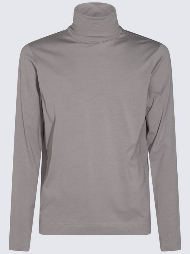 Cruciani Grey Cotton T-Shirt - CRUCIANI - BALAAN 1