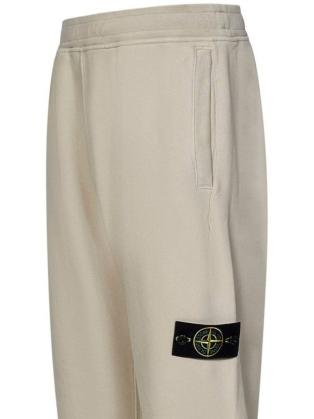 Signature Wappen Patch Cotton Baggy Pants Plaster - STONE ISLAND - BALAAN 2