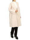 Rovo Wrap Wool Singe Coat Sand - MAX MARA - BALAAN 8