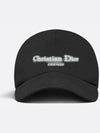 Halo Effect Logo Couture Ball Cap Black - DIOR - BALAAN 3