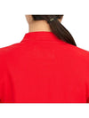 Women’s Icon Short Sleeve PK Shirt Red - HORN GARMENT - BALAAN 8