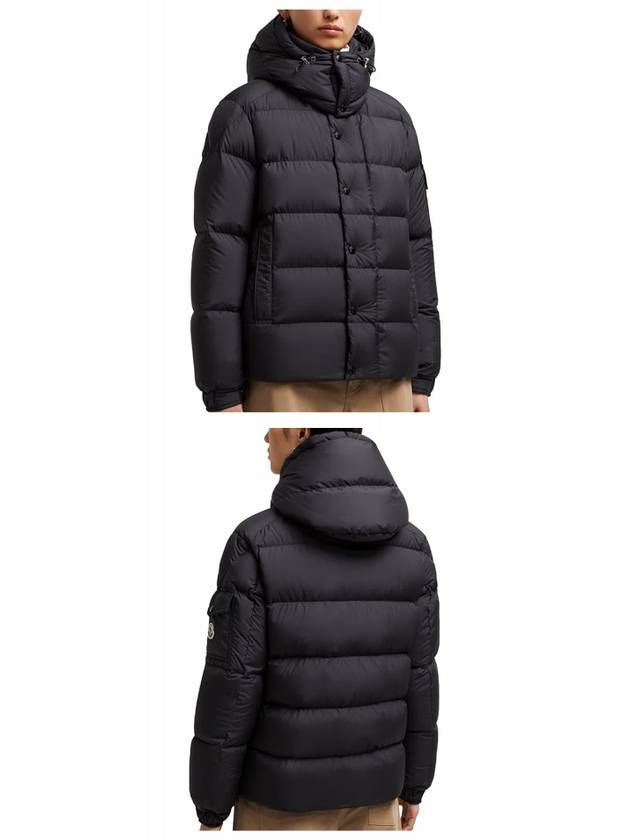 Maya 70 Short Padding Black - MONCLER - BALAAN 5