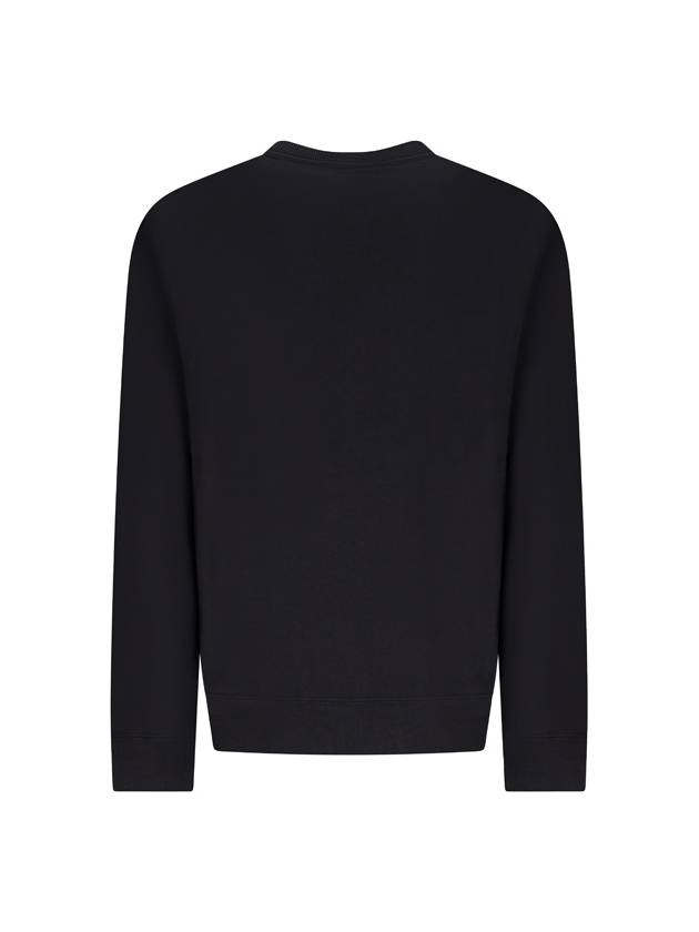 VLTN Logo Print Cotton Sweatshirt Black - VALENTINO - BALAAN 3