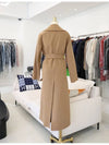 Labro Cashmere Coat Tobacco 40 - MAX MARA - BALAAN 3