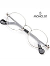 Glasses frame ML5062 016 men women round silver frame brand John Lennon fashion metal frame - MONCLER - BALAAN 2