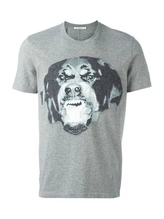 11th Anniversary Rottweiler Print TShirt 7316 651 051 - GIVENCHY - BALAAN 1