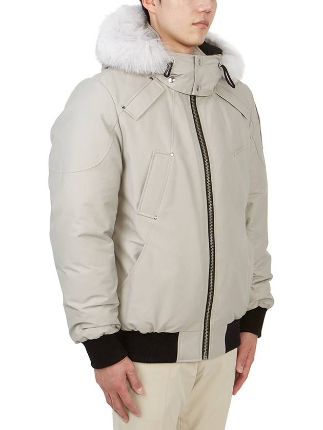 Ballistic Hooded Down Bomber Padding Grey - MOOSE KNUCKLES - BALAAN 7