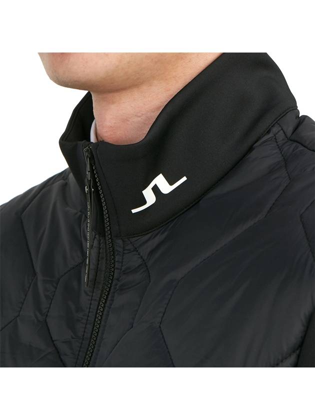 quilt hybrid padded jacket black - J.LINDEBERG - BALAAN 11