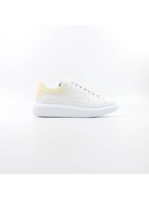 Larry Oversole White Line Tab Low Top Sneakers White - ALEXANDER MCQUEEN - BALAAN 2