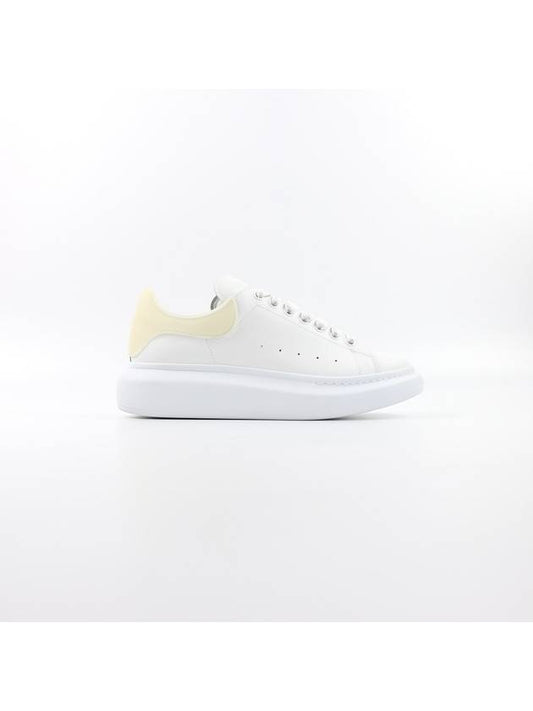 Larry Oversole White Line Tab Low Top Sneakers White - ALEXANDER MCQUEEN - BALAAN 2