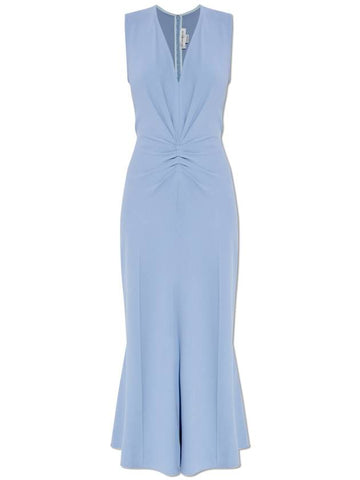 Victoria Beckham Sleeveless Dress, Women's, Blue - VICTORIA BECKHAM - BALAAN 1