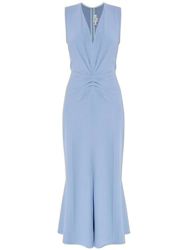 Victoria Beckham Sleeveless Dress, Women's, Blue - VICTORIA BECKHAM - BALAAN 1