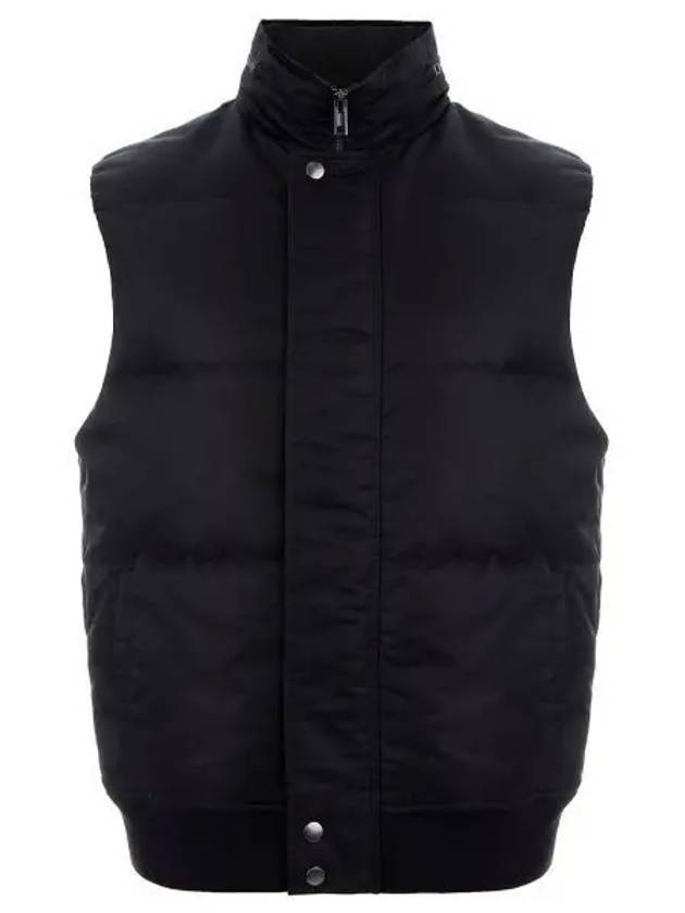 Daren Nylon Down Vest Black - THEORY - BALAAN 1