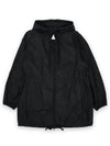 Women s AIRELLE Hooded Long Jacket Black 1A00074 68953 999 - MONCLER - BALAAN 1