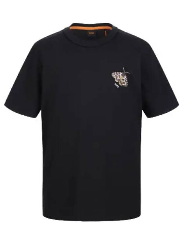 Boss season artwork oversized fit t shirt short sleeve tee - HUGO BOSS - BALAAN 1