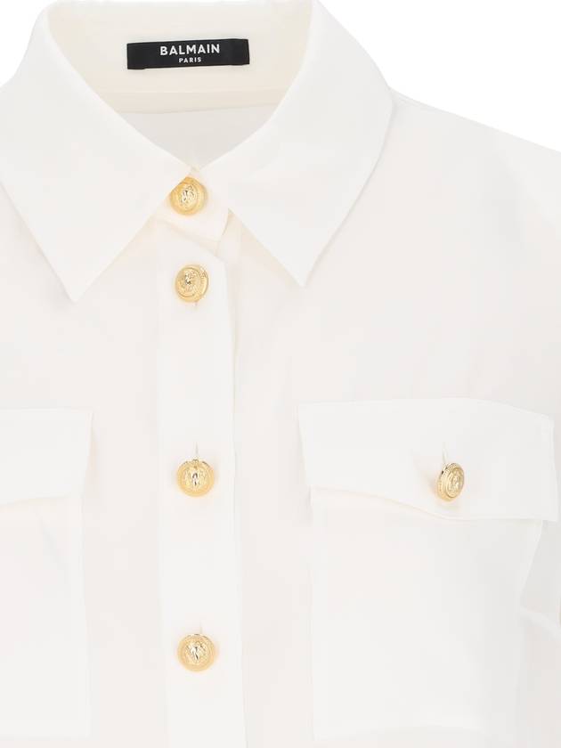 Balmain Shirts White - BALMAIN - BALAAN 3