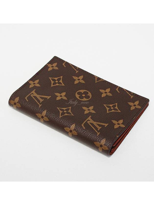 Monogram Passport Wallet Brown - LOUIS VUITTON - BALAAN 5