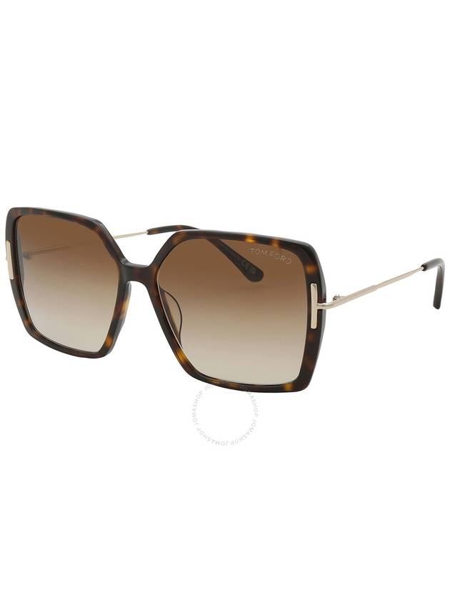 Eyewear Oversized Square Frame Sunglasses FT1039 - TOM FORD - BALAAN 4